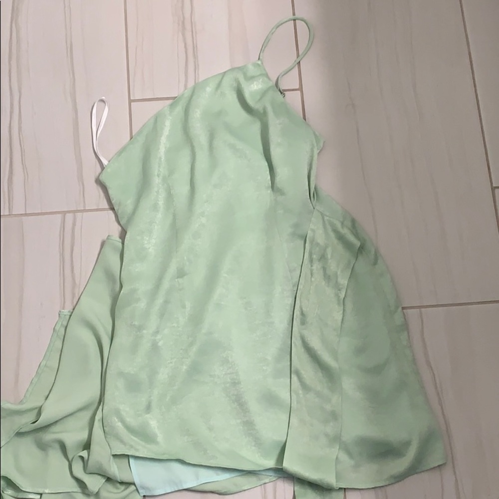 Lovers+friends green dress with tag!